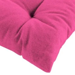 Coussin De Chaise Coton Recyclé Mistral Rose Fuchsia 4 Coussin De Chaise Coton Recyclé Mistral Rose Fuchsia -Eminza coussin de chaise coton recycl mistral rose fuchsia 114431 1646657929
