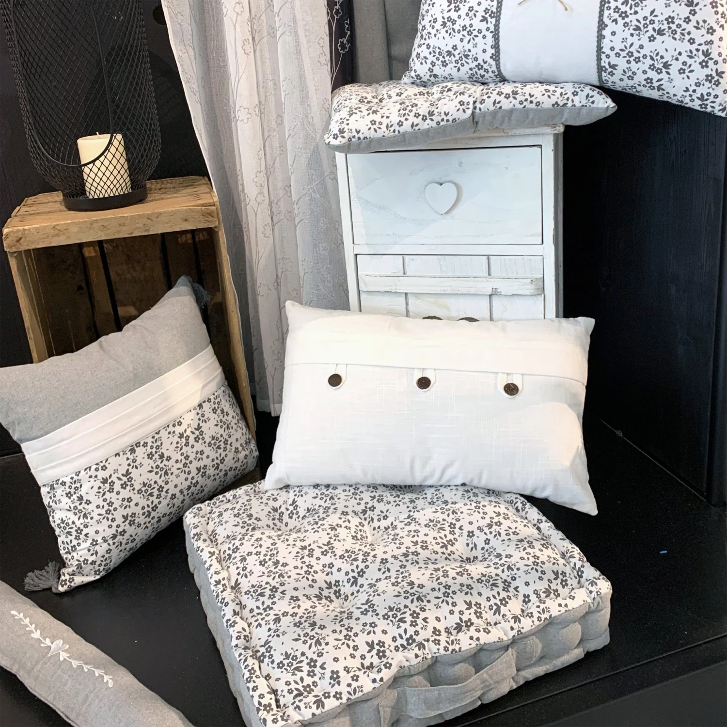 Coussin de chaise Ombeline Gris Coussin De Chaise Ombeline Gris -Eminza coussin de chaise ombeline gris 119776 1660718736