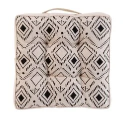 Coussin De Sol (40 Cm) Nalika Noir 3 Coussin De Sol (40 Cm) Nalika Noir -Eminza coussin de sol 40 x 40 x 8 cm polycoton imprime nalika 113630 1642173093