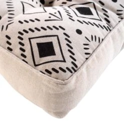 Coussin De Sol (40 Cm) Nalika Noir 2 Coussin De Sol (40 Cm) Nalika Noir -Eminza coussin de sol 40 x 40 x 8 cm polycoton imprime nalika 113630 1642173101