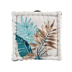 Coussin De Sol (45 Cm) Alianor Blanc