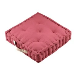 Coussin De Sol (45 Cm) Duo Violet Pourpre