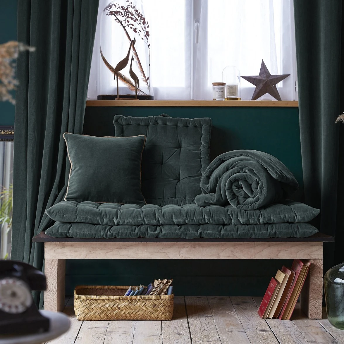 Coussin de sol velours de coton (50 cm) César Gris ardoise Coussin De Sol Velours De Coton (50 Cm) César Gris Ardoise -Eminza coussin de sol 50 x 50 x 10 cm velours de coton csar ardoise 121960 1665664876