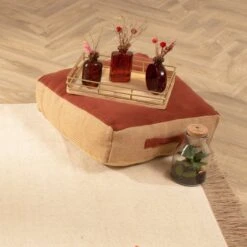 Coussin De Sol Carré (48 Cm) Bota Terracotta