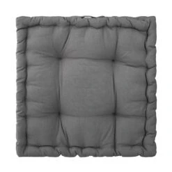 Coussin De Sol Carré (40 Cm) Otto Gris 3 Coussin De Sol Carré (40 Cm) Otto Gris -Eminza coussin de sol d40 cm otto gris 67999 2