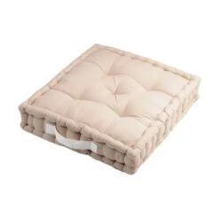 Coussin De Sol (45 Cm) Duo Beige