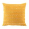 Coussin Carré Coton Recyclé (45 Cm) Linechic Jaune