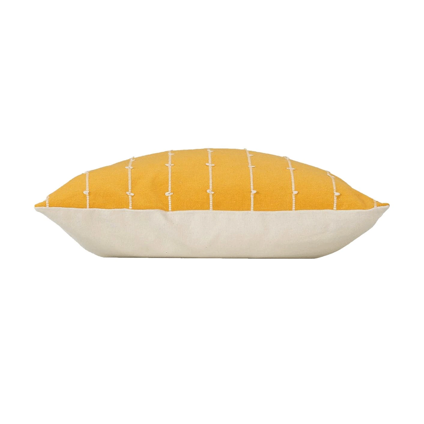 Coussin carré coton recyclé (45 cm) Linechic Jaune Coussin Carré Coton Recyclé (45 Cm) Linechic Jaune -Eminza coussin dehous compr 45 x 45 cm coton recycle fils coupes grs linechic jaune 130451 1690271905