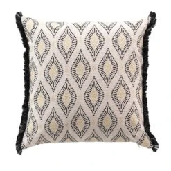 Coussin Carré (45 Cm) Oricia Noir