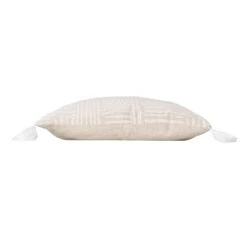 Coussin Carré (45 Cm) Pandore Blanc -Eminza coussin dehous compr pompons 45 x 45 cm polycoton imprime pandore blanc 130441 1690274296