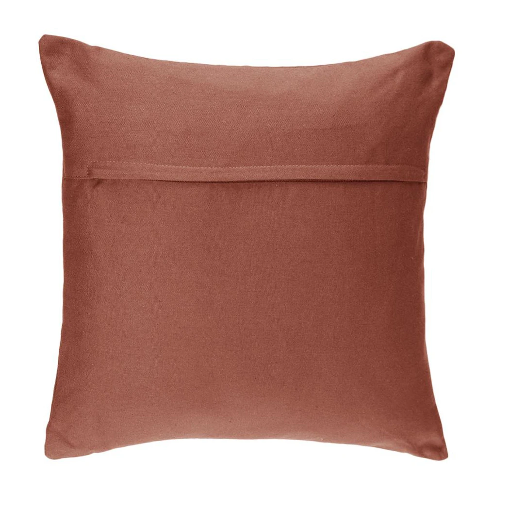 Coussin carré (38 cm) Datara Terracotta Coussin Carré (38 Cm) Datara Terracotta -Eminza coussin dehouss terra 38x38 72103 1