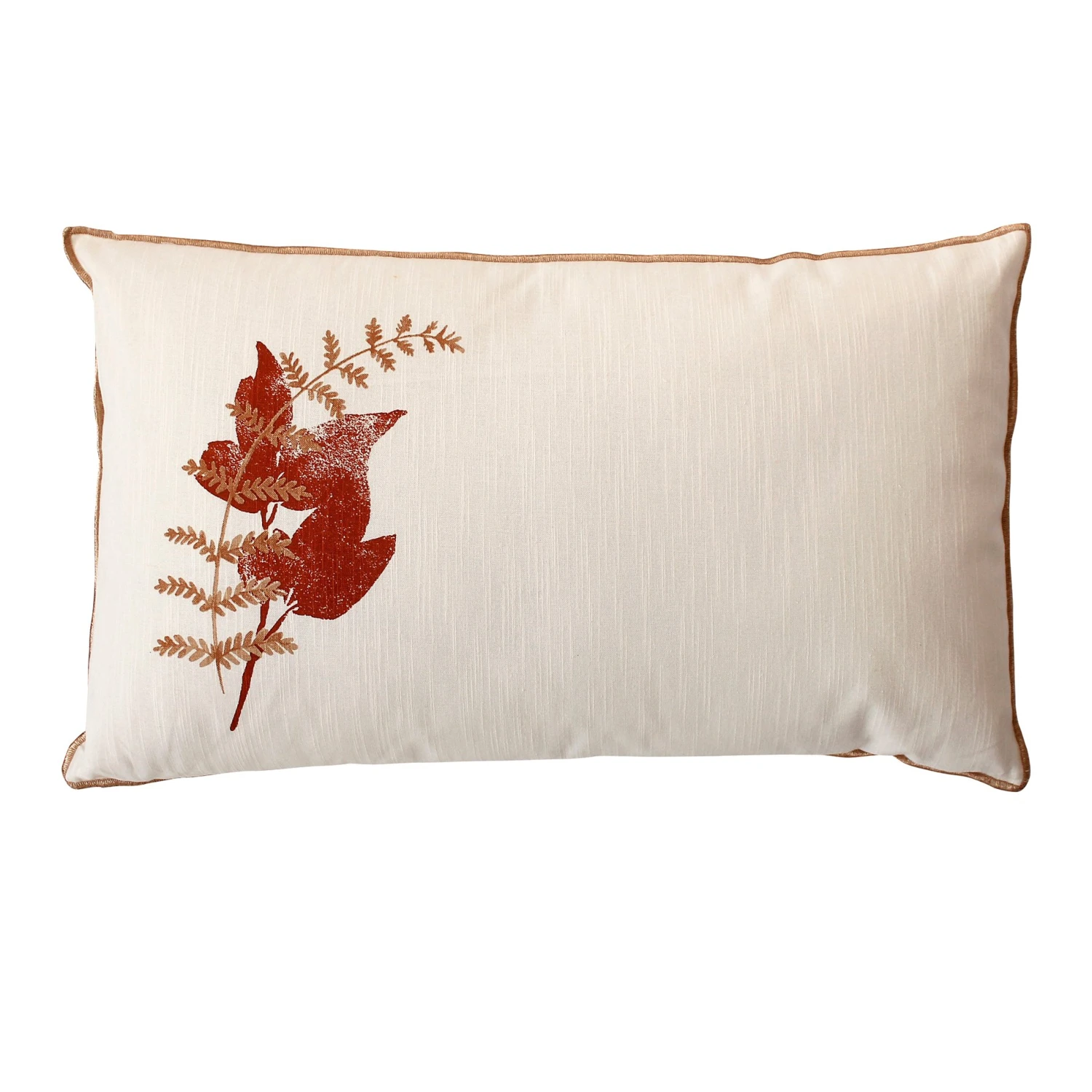 Coussin rectangulaire (50 cm) Vegetalis motif Ecru Coussin Rectangulaire (50 Cm) Vegetalis Motif Ecru -Eminza coussin dhoussable vegetalis imprim 100 coton 30 x50cm ecru 120949 1659513853