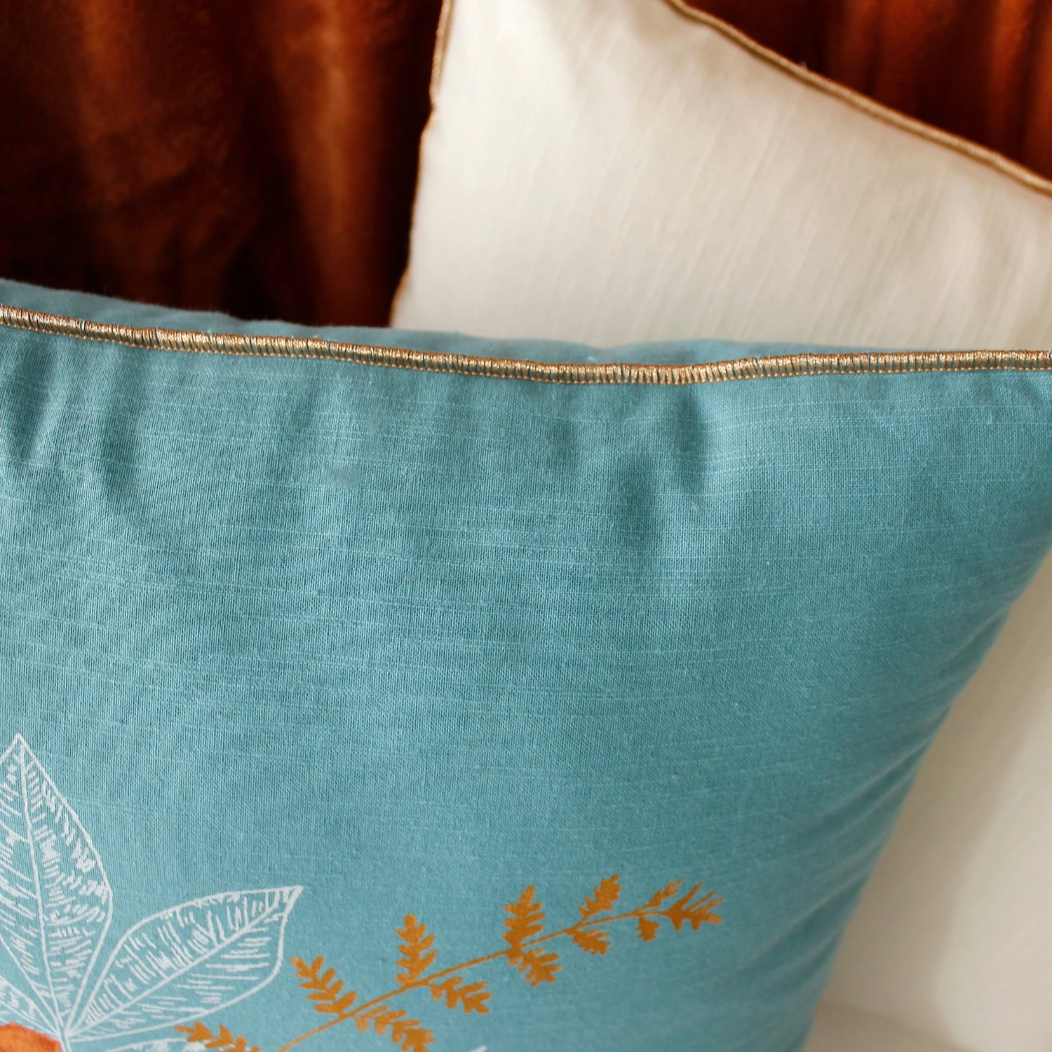 Coussin carré (40 cm) Vegetalis motif Bleu lagon Coussin Carré (40 Cm) Vegetalis Motif Bleu Lagon -Eminza coussin dhoussable vegetalis imprim 100 coton 40 x40cm lagon 120958 1659510752