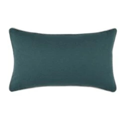 Coussin Rectangulaire (50 Cm) Duo Bleu Orage