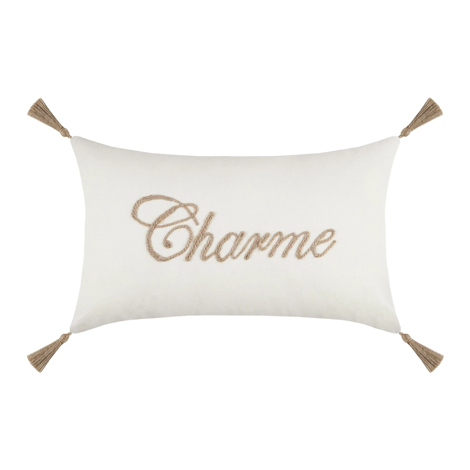 Coussin rectangulaire coton (50 cm) Maison Ecru Coussin Rectangulaire Coton (50 Cm) Maison Ecru -Eminza coussin rectangulaire coton 50 cm maison ecru 125277 1677247306