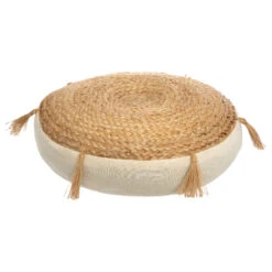 Coussin De Sol (D38 Cm) Ritual Beige