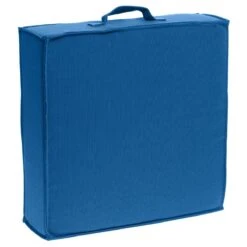 Coussin De Sol Déperlant (40 Cm) Korai Bleu Indigo