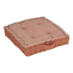 Coussin De Sol Carré (40 Cm) Otto Terracotta