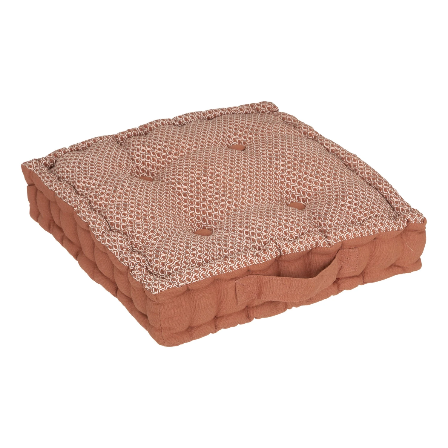 Coussin de sol carré (40 cm) Otto Terracotta Coussin De Sol Carré (40 Cm) Otto Terracotta -Eminza coussin sol otto terra 40x40x8 126690 1673961281