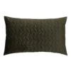 Coussin Rectangulaire Velours (58 Cm) Dolce Vert Kaki