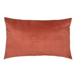 Coussin Rectangulaire Velours (58 Cm) Dolce Terracotta