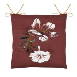 Coussin De Chaise Curiosity Rouge Grenache