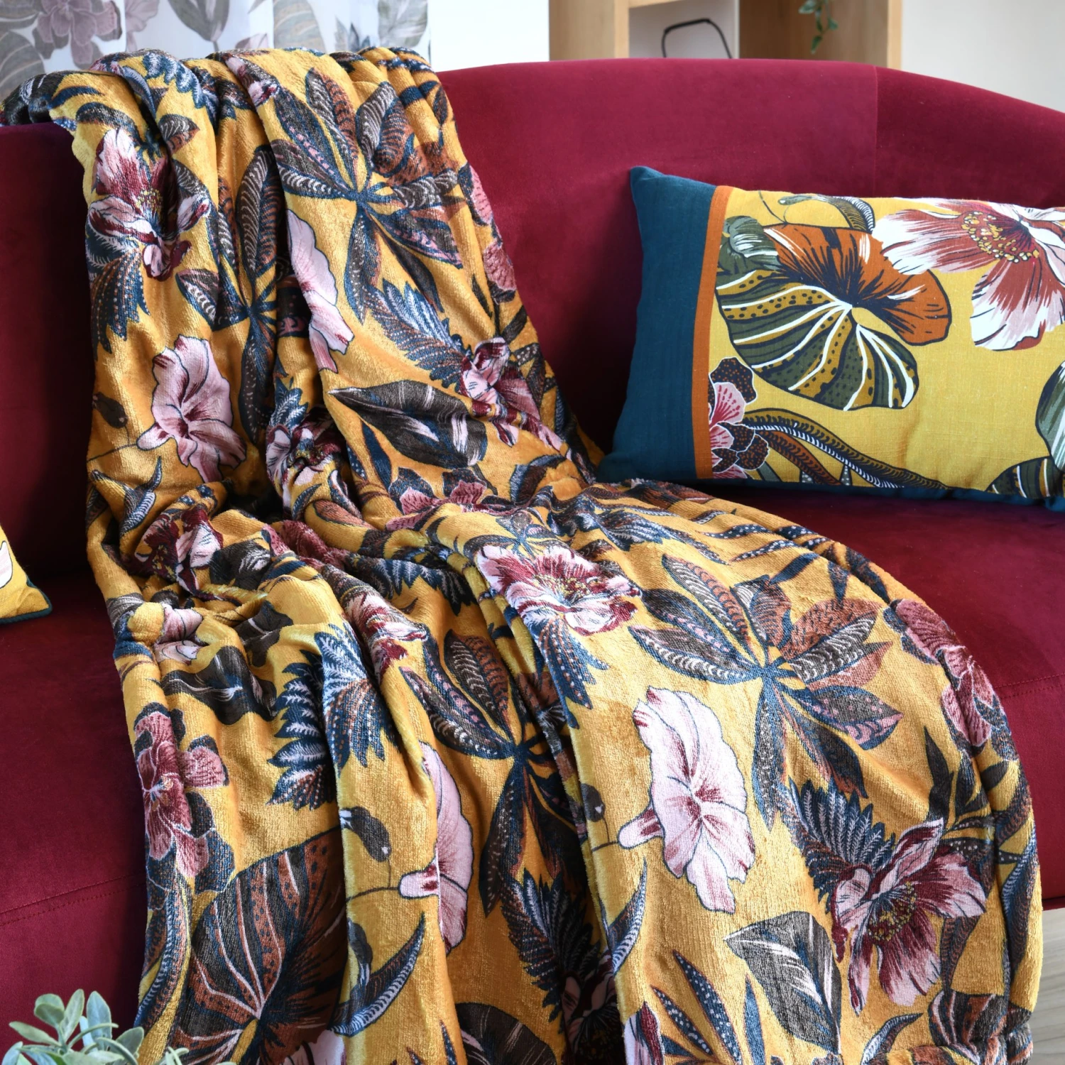 Plaid doux (160 cm) Curiosity Multicolore Plaid Doux (160 Cm) Curiosity Multicolore -Eminza curiosity plaid 130x160 multicolore 120610 1658478624