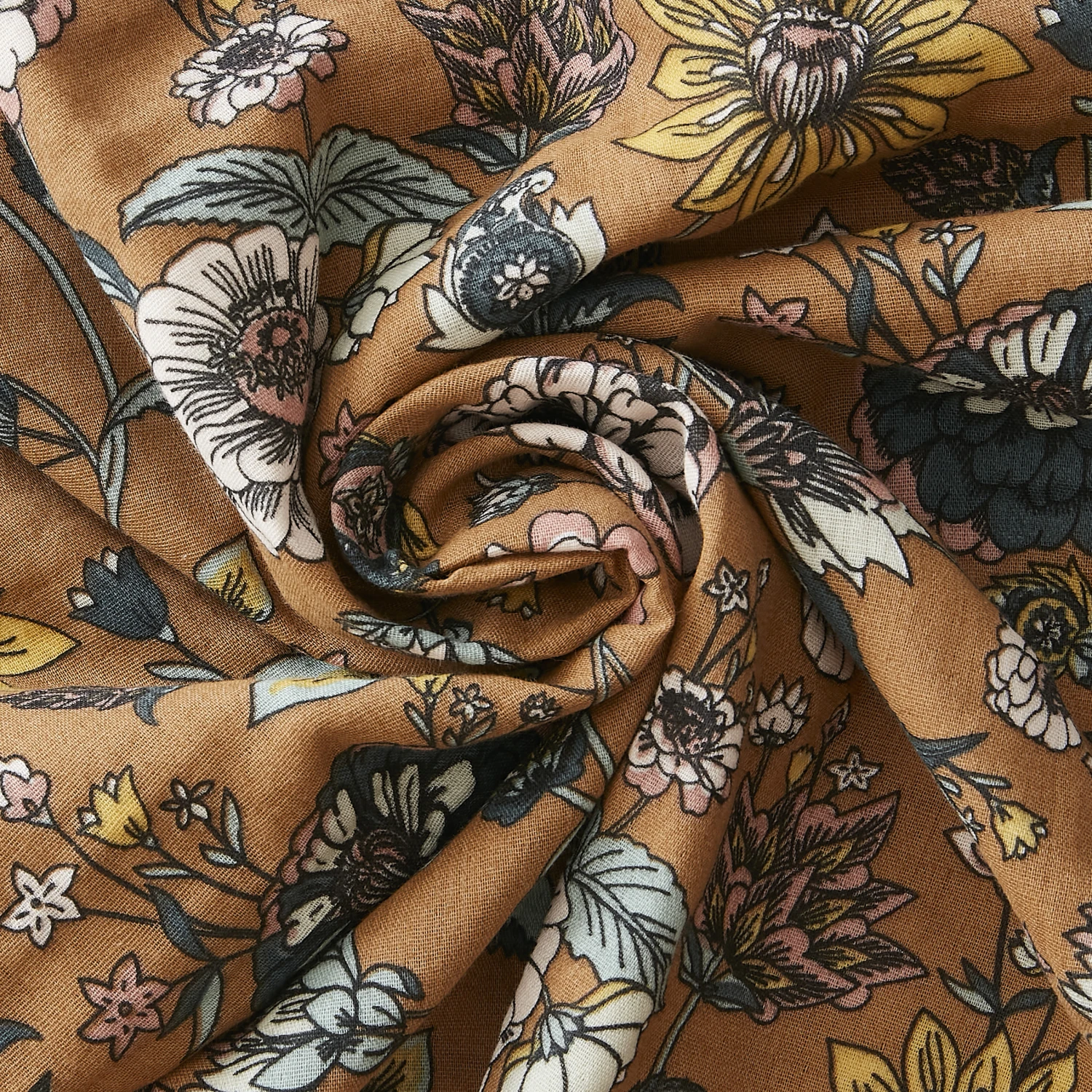 Taie d'oreiller rectangulaire gaze de coton (70 cm) Daphné Camel Taie D'oreiller Rectangulaire Gaze De Coton (70 Cm) Daphné Camel -Eminza daphne camelia metrage