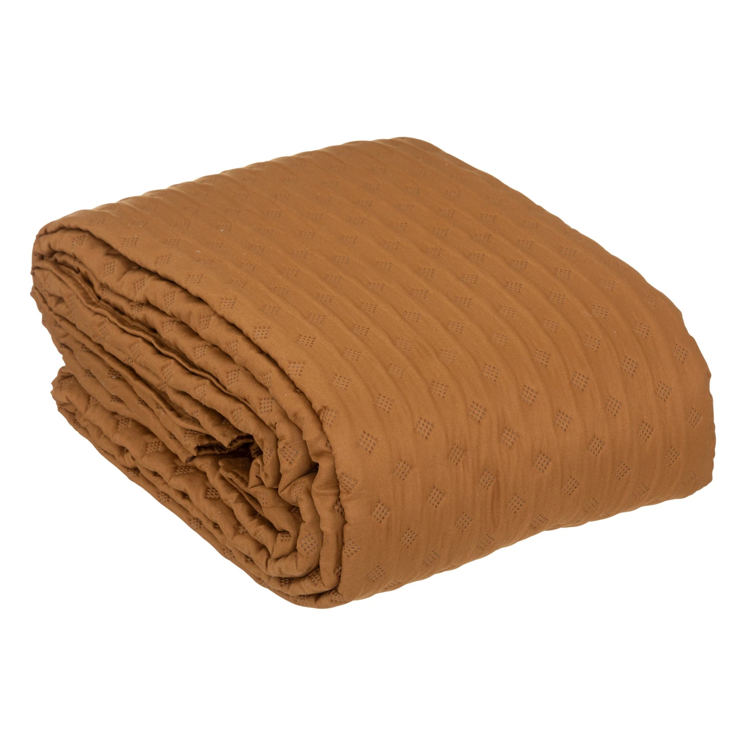 Couvre-lit et taies d'oreiller (240 x 260 cm) Kalia Camel Couvre-lit Et Taies D'oreiller (240 X 260 Cm) Kalia Camel -Eminza dessus lit kalia 240x260 2t ca 130828 1690458002