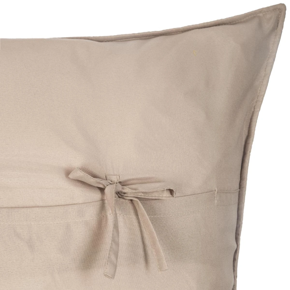 Couvre-lit et taies d'oreiller (240 x 260 cm) Tresse Lin Couvre-lit Et Taies D'oreiller (240 X 260 Cm) Tresse Lin -Eminza dessus lit tresse240x260 2t li 63872 5