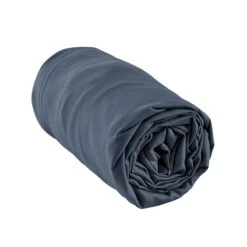 Eminza -Eminza drap housse 160 x 200 cm satin de bambou salom minuit 131424 1695127936