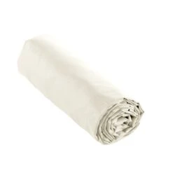 Drap Housse Percale De Coton (180 Cm) Cali Beige Lin -Eminza drap housse 180 x 200 cm cali lin 108686 1638179763