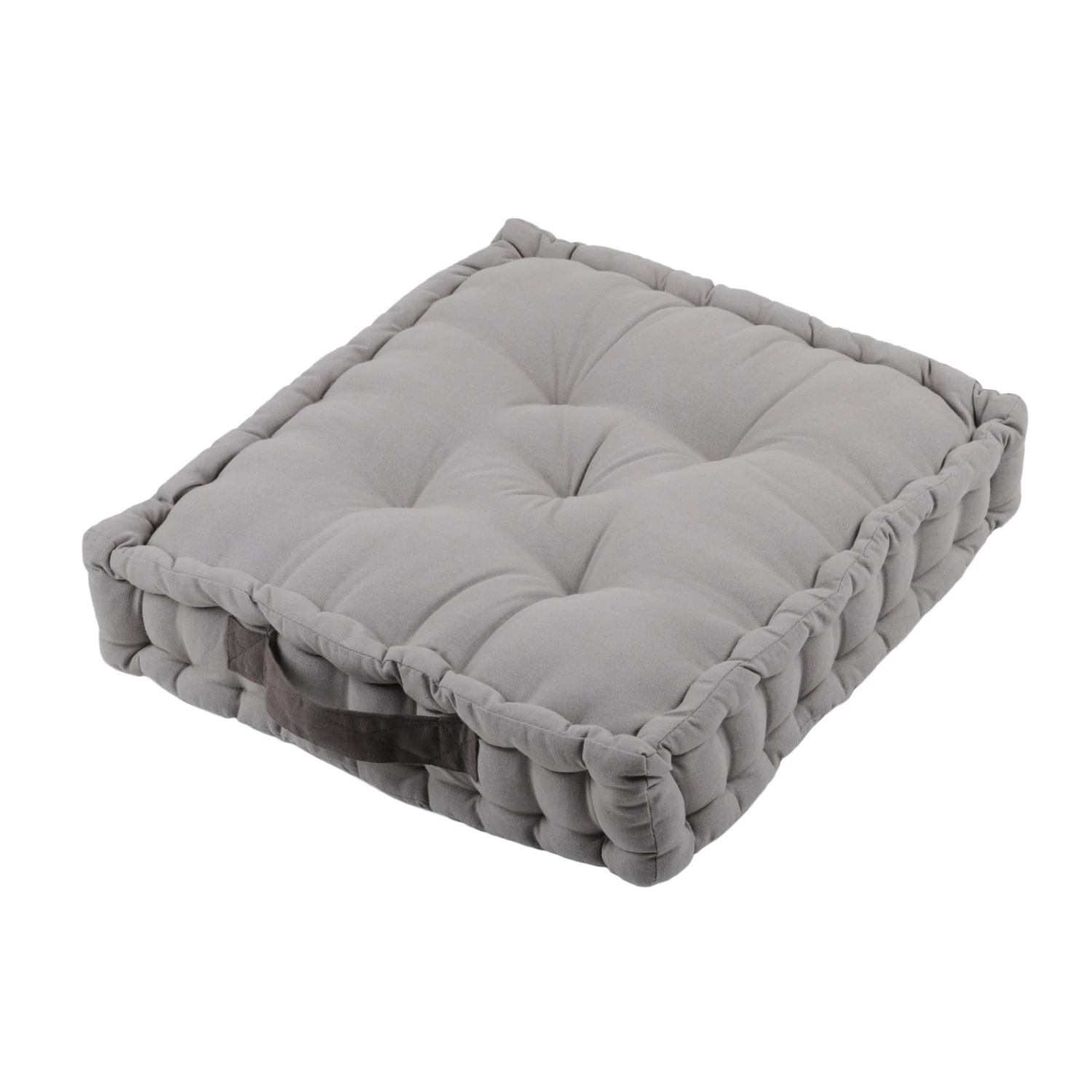 Coussin de sol (45 cm) Duo gris clair Coussin De Sol (45 Cm) Duo Gris Clair -Eminza duo coussin 45x45x10 souris gris 129592 1688387822