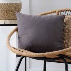 Coussin Carré (40 Cm) Duo Gris