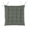 Coussin De Chaise Carré Duo Vert