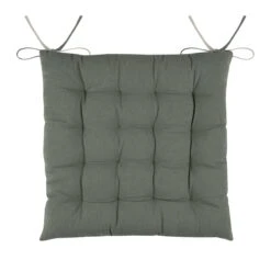 Coussin De Chaise Carré Duo Vert