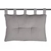 Tête De Lit Coton (70 Cm) Duo Gris Clair