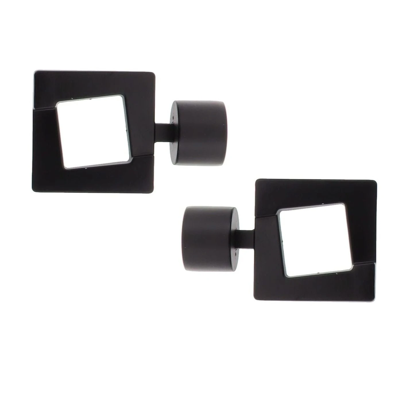 Lot de 2 embouts tringle (D28 mm) Lino Upper east side Noir mat Lot De 2 Embouts Tringle (D28 Mm) Lino Upper East Side Noir Mat -Eminza embout d28 x2 noir mat m2 127988 1682425530