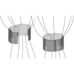 Embrasse Rideau Manchette Orient Cuivre -Eminza embrasse manchette cuivre 127925 1682515284