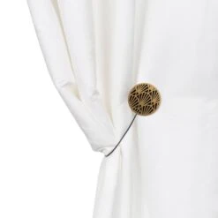 Embrasse Rideau Aimantée Monaco Noir