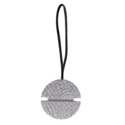 Embrasse Rideau Aimantée Art Déco Argent