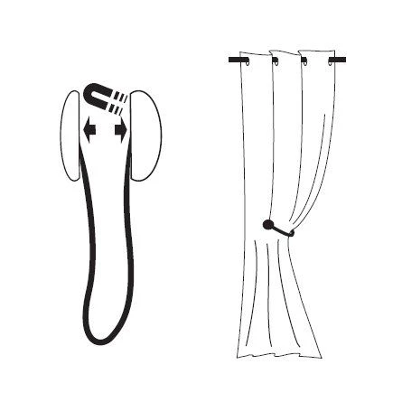 Embrasse rideau Tulipe Chrome Embrasse Rideau Tulipe Chrome -Eminza embrasse rideau tulipe chrome 39452 1684240637