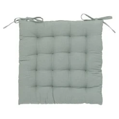 Coussin De Chaise Carré Anjali Vert Céladon