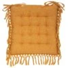 Coussin De Chaise Minos Jaune Ocre