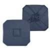Galette De Chaise Carrée à Rabats Béa Bleu Marine