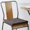Galette De Chaise Scratch Duo Gris Foncé