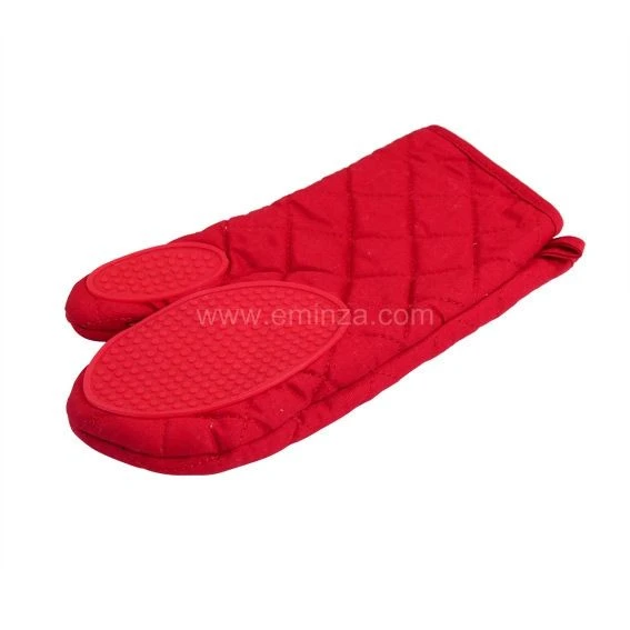 Gant antidérapant Cuistot Rouge Gant Antidérapant Cuistot Rouge -Eminza gant antiderapant cuistot rouge 23186 2 p