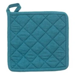 Gant Et Manique Tikal Bleu Canard -Eminza gant manique imp ctn tikal manique l 20 x p 1 x h 20 cm gant l 32 x p 1 x h 20 cm bleu canard 111482 1639651653