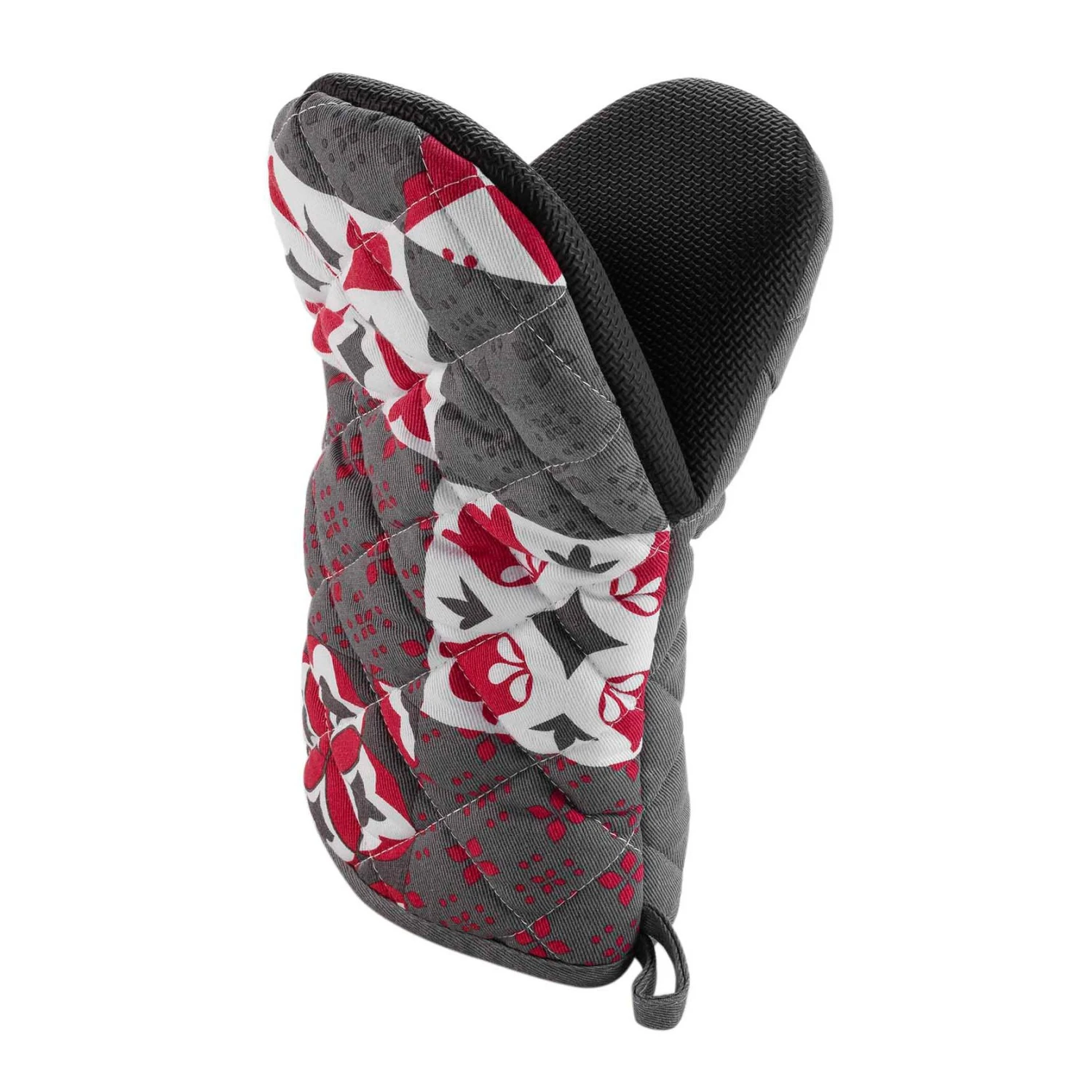 Gant pince Crédence Rouge Gant Pince Crédence Rouge -Eminza gant pince 24 5 x 14 5 cm polycoton imprime neoprene credence 114326 1643123780