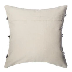 Housse De Coussin Carrée (40 Cm) Wave Grise -Eminza housse cous tuff gr 40x40 63785 4